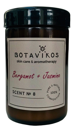 

Натуральная массажная аромасвеча Бергамот-Жасмин Natural Massage Aroma Candle 90г