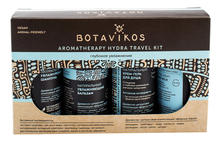 Botavikos Набор для волос и тела Aromatherapy Hydra Travel Kit (шампунь 50мл + бальзам 50мл + гель 50мл + масло 50мл)