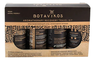 Набор для волос и тела Aromatherapy Recovery Travel Kit (шампунь 50мл + бальзам 50мл + гель 50мл + масло 50мл)