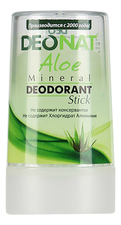 DEONAT Дезодорант-кристалл с соком алоэ вера Aloe Mineral Deodorant Stick