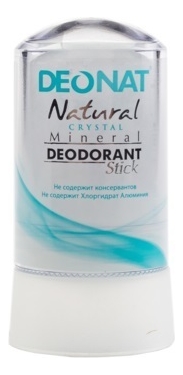 Дезодорант-кристалл Natural Crystal Mineral Deodorant Stick: Дезодорант 60г минеральный дезодорант кристалл pravilnaya kosmetika mineral crystal deodorant 50 мл