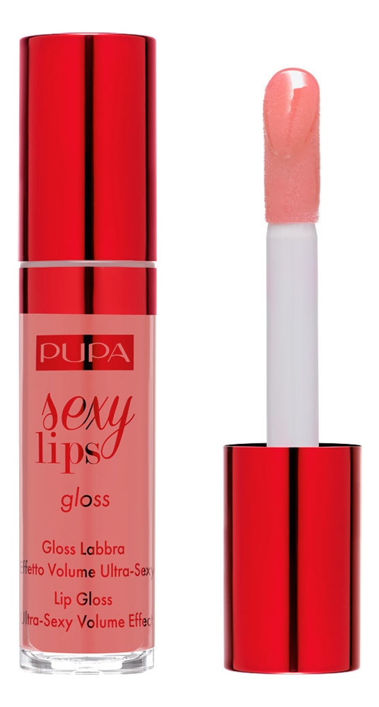 

Блеск для губ Sexy Lips Gloss 5мл: No 002, Блеск для губ Sexy Lips Gloss 5мл