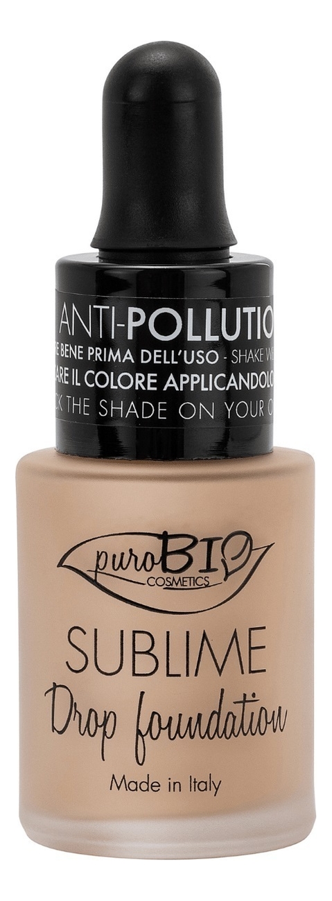 

Жидкая тональная основа для лица Sublime Drop Foundation 15мл: No 03Y, Жидкая тональная основа для лица Sublime Drop Foundation 15мл