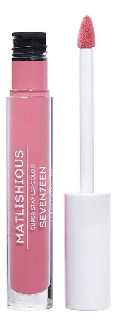 

Жидкая помада-блеск для губ Matlishious Super Stay Lip Color 4мл: No 19, Жидкая помада-блеск для губ Matlishious Super Stay Lip Color 4мл