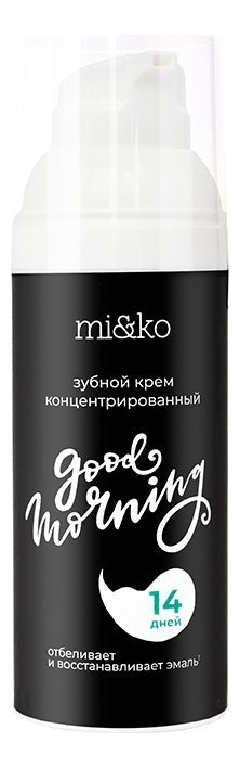 

Крем зубной концентрированный Good Morning 50мл
