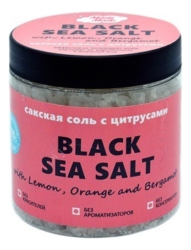 

Сакская соль с цитрусами Black Sea Salt 500г