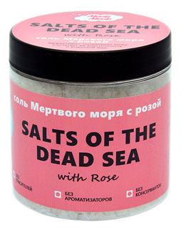 

Соль Мертвого моря с розой Salts Of The Dead Sea 500г
