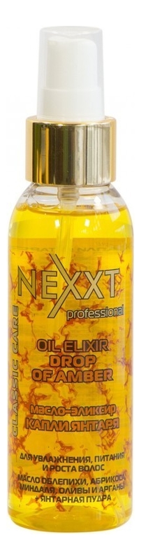 

Масло-эликсир для волос Капли янтаря Oil Elixir Drop Of Amber 100мл