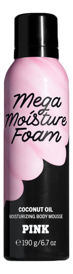 

Кокосовое масло-мусс для тела Pink Mega Moisture Foam Coconut Oil 190г