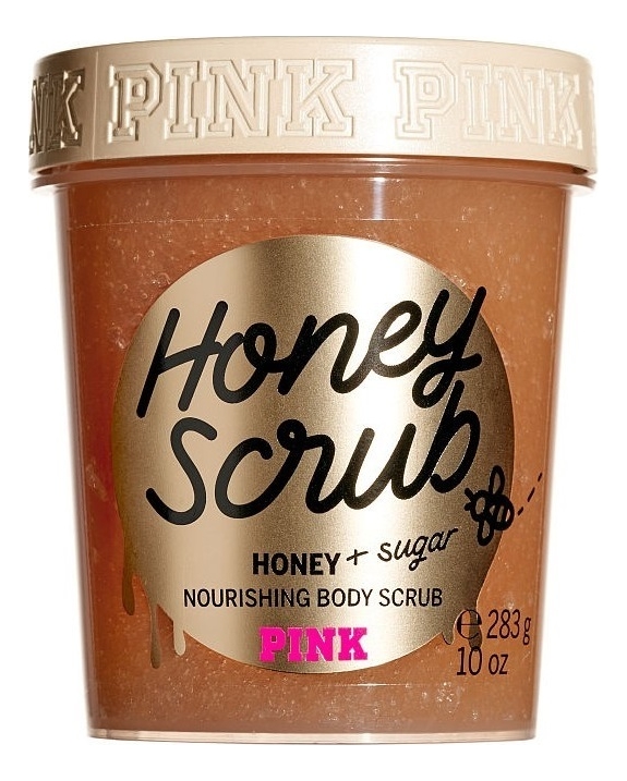 

Сахарный скраб для тела с медом Pink Honey Scrub 283г