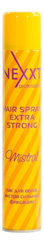 

Лак для волос экстра сильной фиксации Hair Spray Strong Mistral 400мл