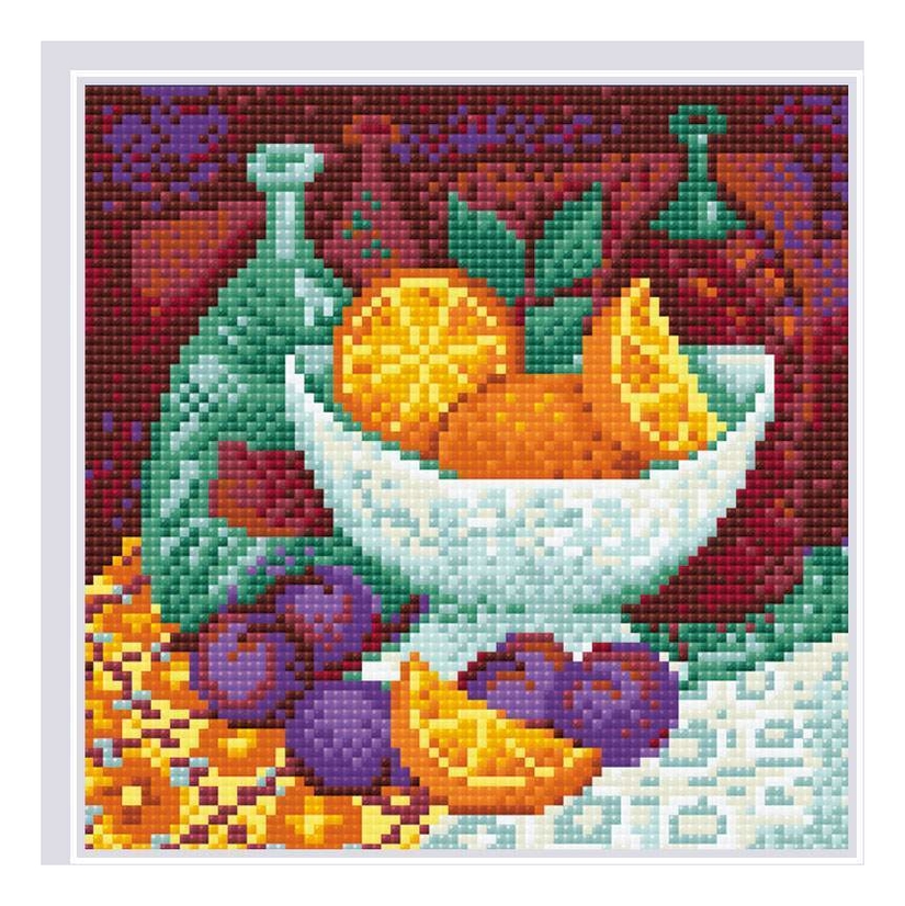 

Алмазная мозаика "Апельсины" (20х20см)