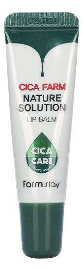 Купить Восстанавливающий бальзам для губ с экстрактом азиатской центеллы Cica Farm Nature Solution Lip Balm 10г, Farm Stay