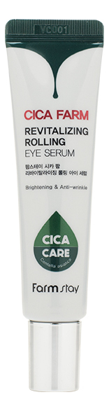 Сыворотка для области вокруг глаз с экстрактом азиатской центеллы Cica Farm Revitalizing Rolling Eye Serum 25мл сыворотка для глаз farmstay сыворотка для кожи вокруг глаз с центеллой азиатской cica farm revitalizing rolling eye serum