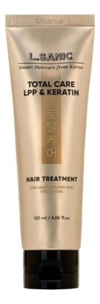 Маска для комплексного ухода за волосами Total Care LPP & Keratin Hair Treatment 120мл