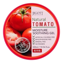 Jigott Гель для лица и тела с экстрактом томата Natural Tomato Moisture Soothing Gel 300мл