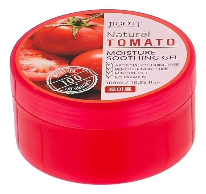 Гель для лица и тела с экстрактом томата Natural Tomato Moisture Soothing Gel 300мл универсальный гель с экстрактом томата tomato moisture soothing gel 300мл