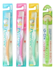 Create Набор зубных щеток Семейный (для детей 6-12 лет 1шт + для взрослых Dentfine 3шт)