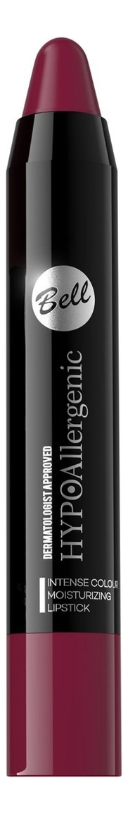 

Помада-карандаш для губ Hypoallergenic Intense Colour Moisturizing Lipstick: No 02, Помада-карандаш для губ Hypoallergenic Intense Colour Moisturizing Lipstick