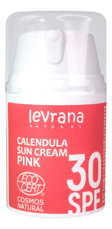 

Солнцезащитный крем для тела с гидролатом календулы Calendula Sun Cream Pink 50мл: Крем SPF30, Солнцезащитный крем для тела с гидролатом календулы Calendula Sun Cream Pink 50мл
