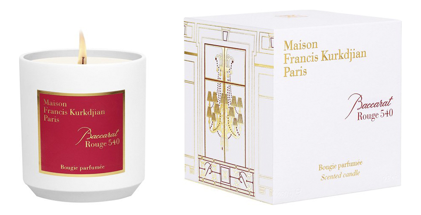 Francis Kurkdjian Baccarat Rouge 540: свеча 280г свеча maison francis kurkdjian baccarat rouge 540 scented candle 280 гр