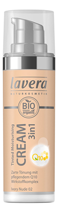 

Тональный крем Tinted Moisturising Cream 3in1 Q10 30мл: 02 Слоновая кость (телесный), Тональный крем Tinted Moisturising Cream 3in1 Q10 30мл