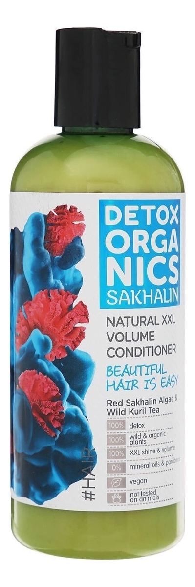 

Бальзам для волос Объем и уход Detox Organics Sakhalin 270мл