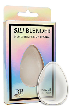 Силиконовый cпонж для макияжа Sili Blender (прозрачный)