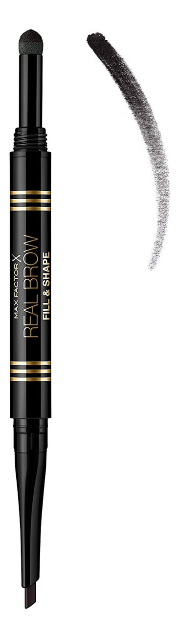 Пудра-карандаш для бровей Real Brow Fill Shape Pencil 066г 05 Black Brown 732₽