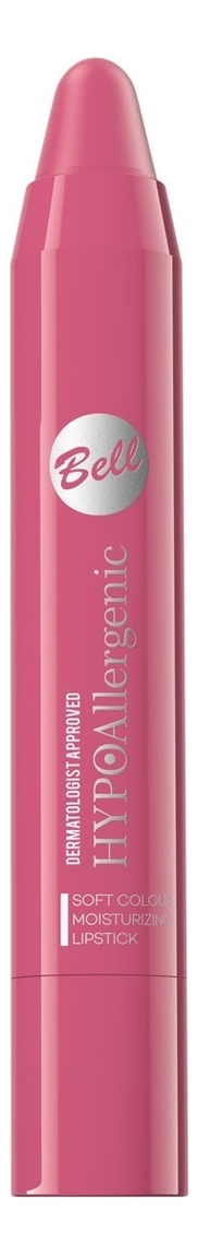 

Помада-карандаш для губ Hypoallergenic Soft Colour Moisturizing Lipstick 4г: No 03, Помада-карандаш для губ Hypoallergenic Soft Colour Moisturizing Lipstick 4г