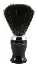 Edwin Jagger Помазок для бритья 21SB366CR (черная смола, щетка искусственный ворс)