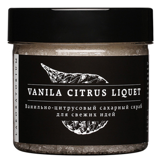 Сахарный скраб для лица Ваниль и цитрус Vanila Citrus Liquet: Скраб 100мл, Laboratorium  - Купить