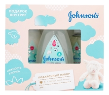 Johnson’s Набор Нежность хлопка Johnson's Baby (молочко 200мл + масло 200мл + шампунь-пенка д/купания 300мл)