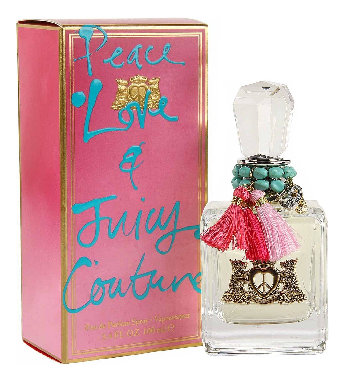 

Peace Love & Juicy Couture: парфюмерная вода 100мл, Peace Love & Juicy Couture