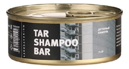 цена Твердый шампунь для волос Дегтярный Tar Shampoo Bar 75г