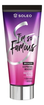 Бронзaтор для загара с экстрактом алоэ вера I'm So Famous Bronzer Express Boost