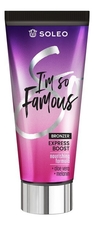 Soleo Бронзaтор для загара с экстрактом алоэ вера I'm So Famous Bronzer Express Boost