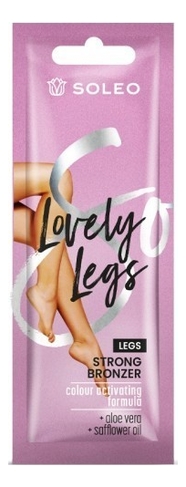 Бронзатор для загара ног и трудно загорающих частей тела Lovely Legs Strong Bronzer: Бронзатор 10мл