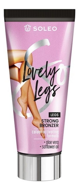 Бронзатор для загара ног и трудно загорающих частей тела Lovely Legs Strong Bronzer: Бронзатор 135мл