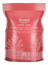 Starpil Полимерный воск в гранулах с коралловой пудрой Coral Wax