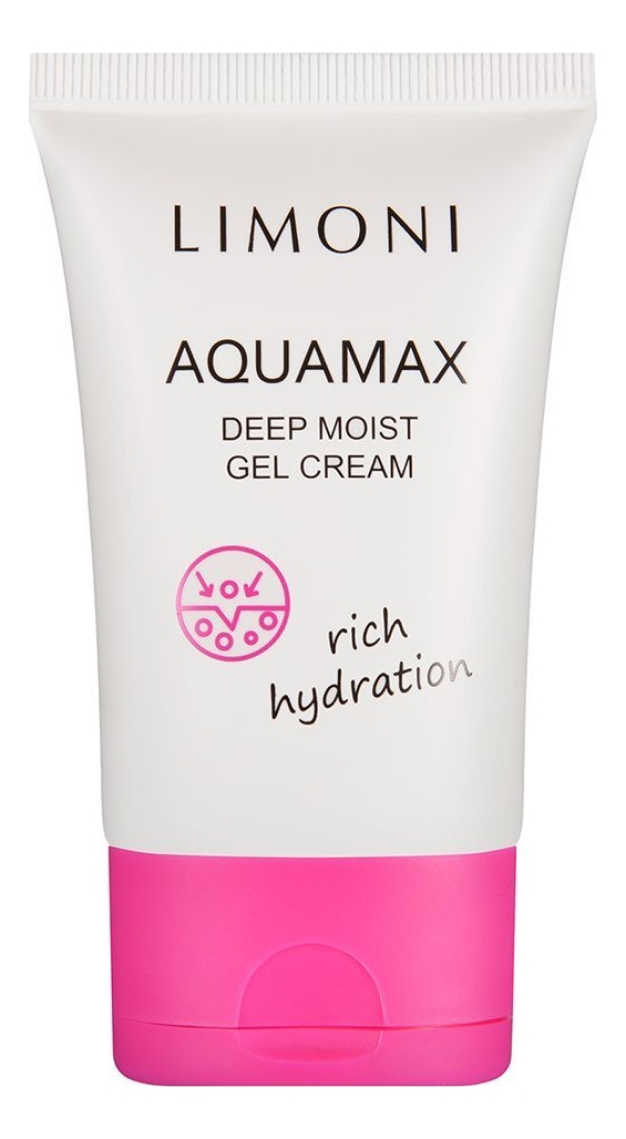 цена Глубокоувлажняющий гель-крем для лица Aquamax Deep Moist Gel Cream 50мл