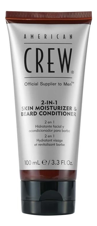 Купить Кондиционер для бороды и увлажняющее средство для кожи 2 в 1 Skin Moisturizer & Beard Conditioner 100мл, Кондиционер для бороды и увлажняющее средство для кожи 2 в 1 Skin Moisturizer & Beard Conditioner 100мл, American Crew