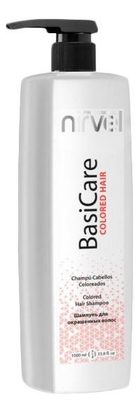 Купить Шампунь для окрашенных волос BasiCare Colored Hair Shampoo: Шампунь 1000мл, Nirvel Professional