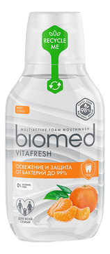 Антибактериальный ополаскиватель для полости рта Biomed Vitafresh