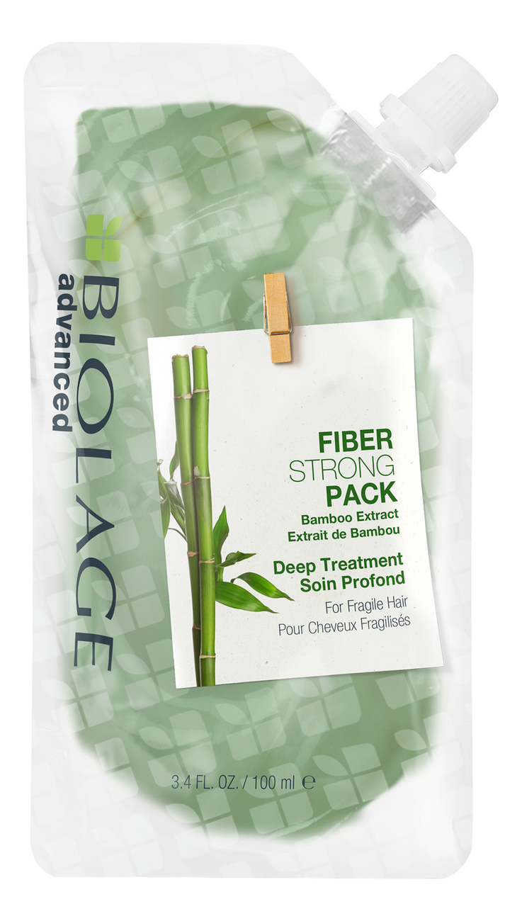 

Маска для волос Biolage Advanced Fiberstrong Bamboo Mask: Маска 100мл, Маска для волос Biolage Advanced Fiberstrong Bamboo Mask