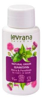 

Укрепляющий шампунь для волос Мята & Репейник Natural Origin: Шампунь 50мл, Укрепляющий шампунь для волос Мята & Репейник Natural Origin