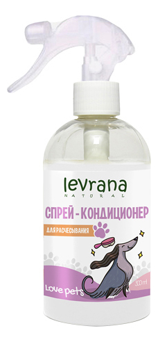 

Спрей-кондиционер для легкого расчесывания волос Love Pets 300мл
