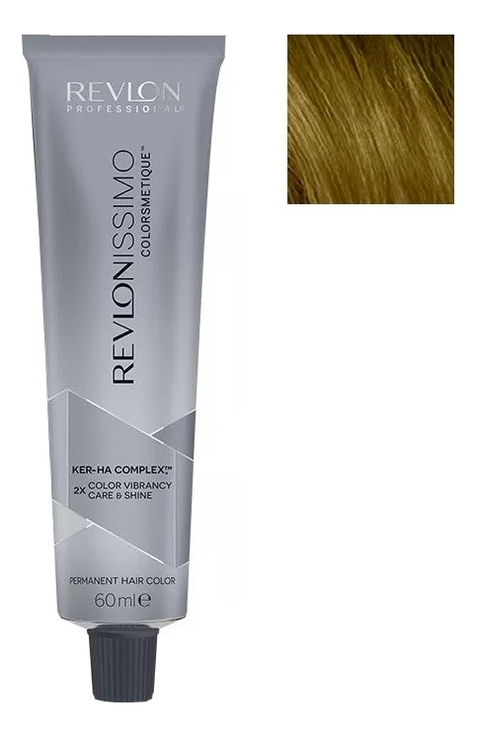 

Стойкая краска для волос Revlonissimo Colorsmetique Color & Care 60мл: 8.7MN Светлый Блондин Матовый Нейтрализующий, Стойкая краска для волос Revlonissimo Colorsmetique Color & Care 60мл