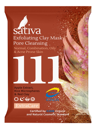 

Маска-гоммаж для очищения пор лица Exfoliating Clay Mask Pore Cleansing No111 15мл