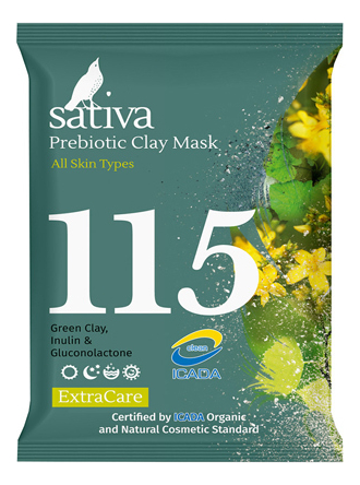 Минеральная маска для лица с пребиотиком Prebiotic Clay Mask No115 15мл